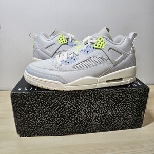 New Jordan Spizike Low Shoes Photon Dust Volt Sail Coconut Milk Mens Size 10